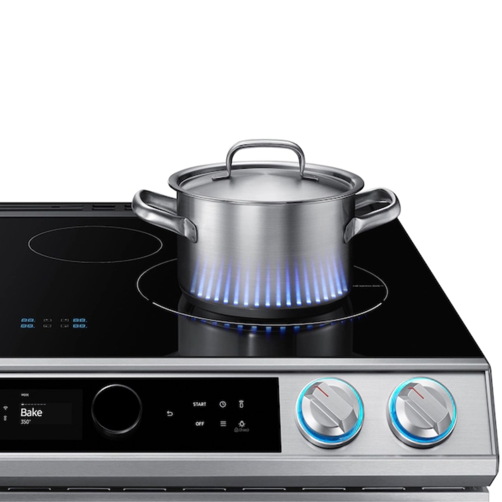 Samsung-NE63T8911SS-front controls knobs view