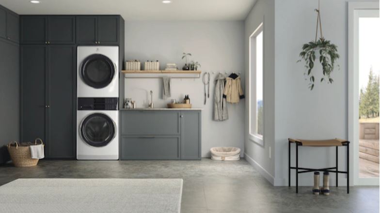 Electrolux ELTE7600A 600 Series 27 inch Laundry Tower Washer and Electric Dryer with SmartBoost, LuxCare Dry 