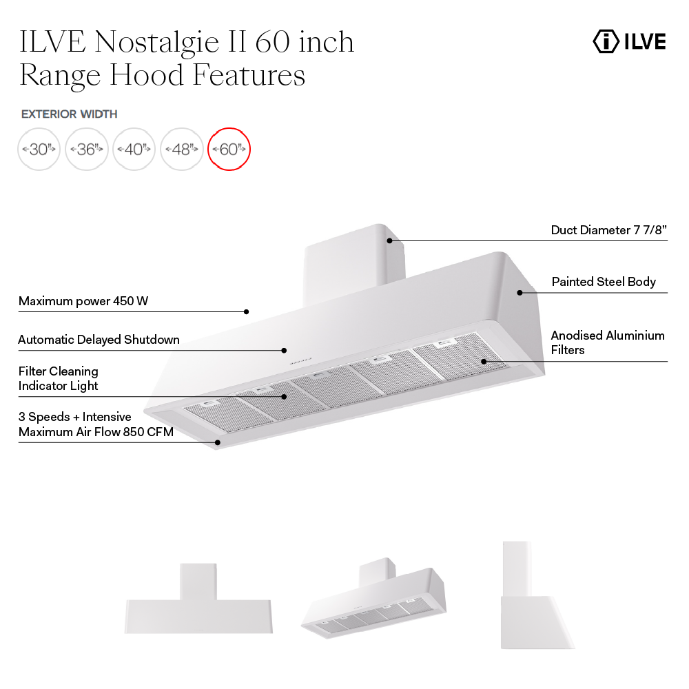 UAG60SS - hood features