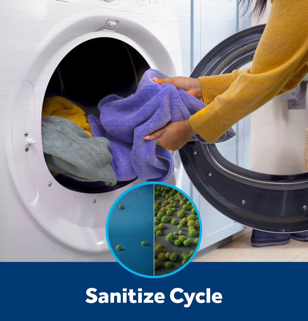 GFD65GSPVDS sanitize cycle