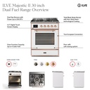 ILVE Majestic 30 inch Range Overview