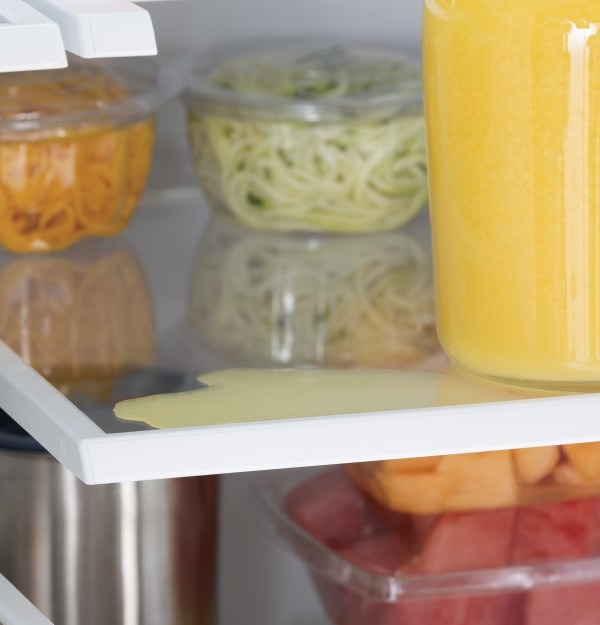 GFE28GELDS spill proof shelves