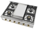 ILVE UHCP36FNSSG top right angle view