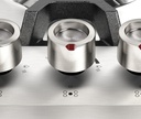 ILVE UHCPMT95SS zoom in on knobs