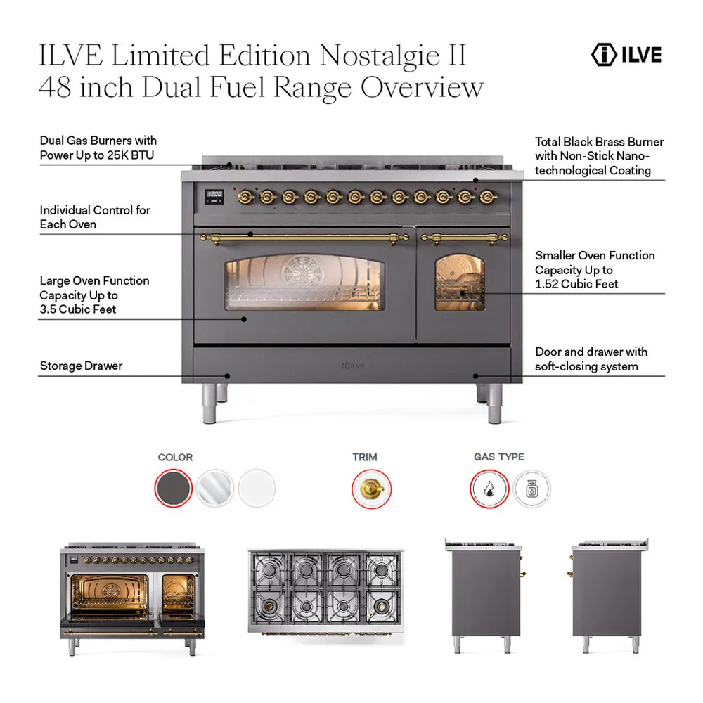 ILVE UP488NMPMGCLP infographic
