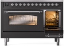 ILVE UP488NMPMGCLP side oven door opened