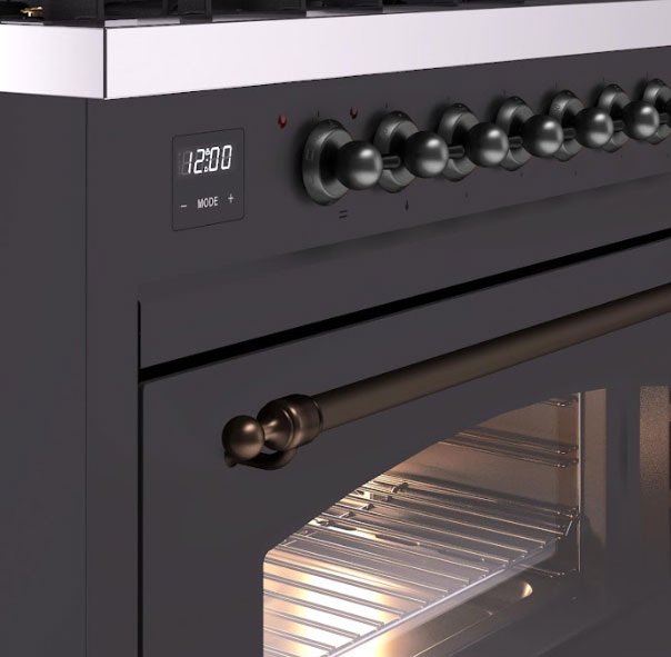 ILVE UP488NMPMGB close up details