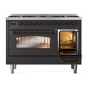ILVE UP488NMPMGBLP side oven door opened