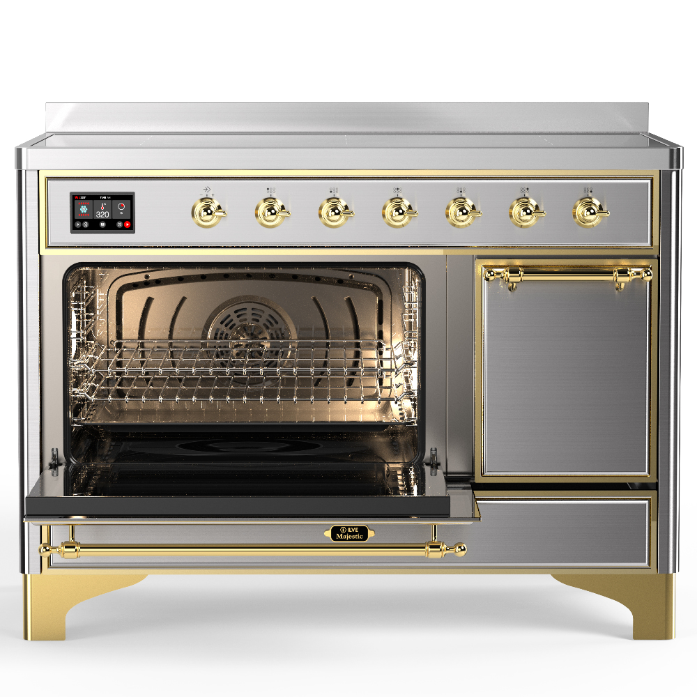 ILVE-UMIB48QNR3SSG-Primary Oven Open View