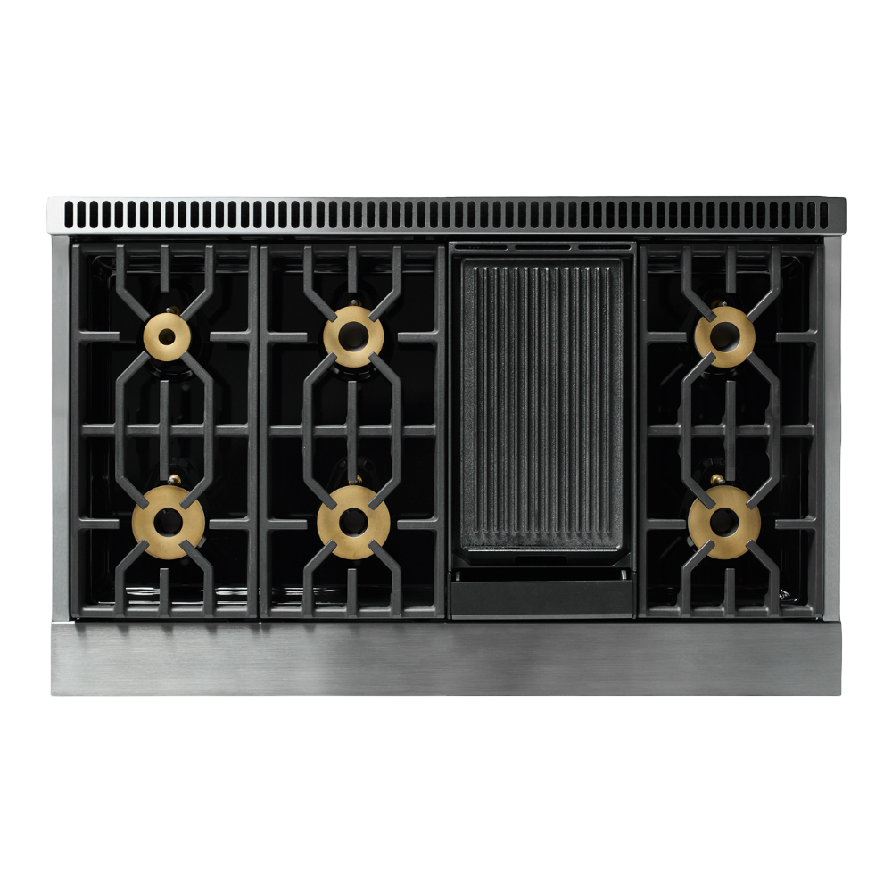 Viking-  VGR74826GSS-grill view