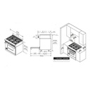 Viking-  VGR74826GSS-Dimension View