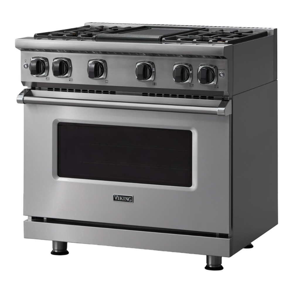 Viking-VGR73624GSS-Side Angle View