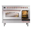 ILVE UP488NMPSSPLP side oven door opened