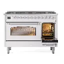 ILVE UP488NMPWHCLP side oven door opened