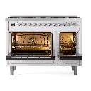 ILVE UP488NMPWHC oven doors opened