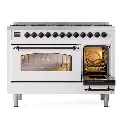 ILVE UP488NMPWHBLP side oven door opened