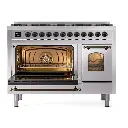 ILVE UP488NMPSSB main oven door opened