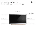 ILVE UMIB48N Majestic III 48 inch Induction Range with 6 Elements, 5.02 cu. ft. Total Oven Capacity