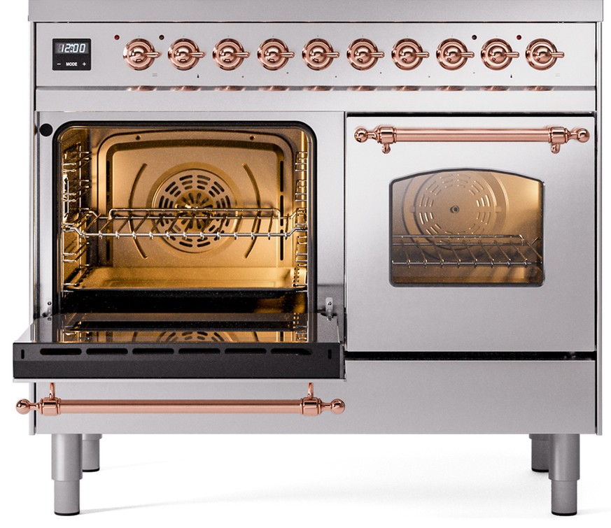 ILVE UPD406NMPSSP main oven door opened