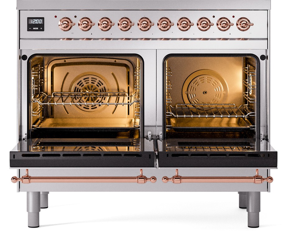 ILVE UPD406NMPSSPLP oven doors opened