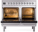 ILVE UPD406NMPSSC oven doors opened