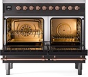 ILVE UPD406NMPMGP oven doors opened