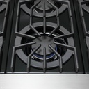 Viking VGIC53626B 5 Series 36 inch Freestanding Gas Range with 6 Open Burners, 5.1 cu. ft. Oven Capacity, VariSimmer, Gourmet-Glo Infrared Broiler