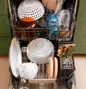 Cafe CDT888P2VS1 24 inch CustomFit Smart Fully Integrated Dishwasher with 16 Place Settings, ENERGY STAR Rated, Ultra Wash Top Rack and Dual Convection Ultra Dry, LED Lights, 39 dBA
