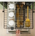 Cafe CDT888P2VS1 24 inch CustomFit Smart Fully Integrated Dishwasher with 16 Place Settings, ENERGY STAR Rated, Ultra Wash Top Rack and Dual Convection Ultra Dry, LED Lights, 39 dBA