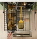 Cafe CDT888P2VS1 24 inch CustomFit Smart Fully Integrated Dishwasher with 16 Place Settings, ENERGY STAR Rated, Ultra Wash Top Rack and Dual Convection Ultra Dry, LED Lights, 39 dBA
