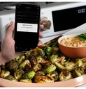 Cafe CES750P2MS1 30 inch Smart Slide-In Electric Double Oven Range with 5 elements, 6.7 cu. ft. Total Oven Capacity and No-Preheat Air Fry