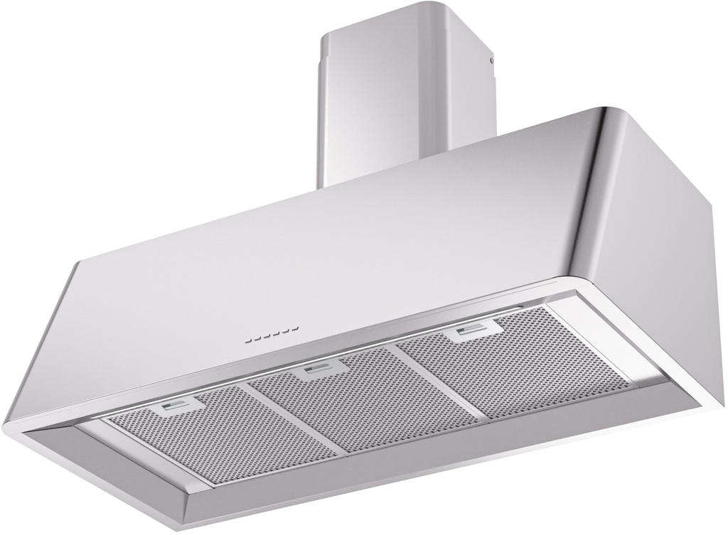 ILVE UAG40SS Nostalgie 40" Range Hood, bottom angled view