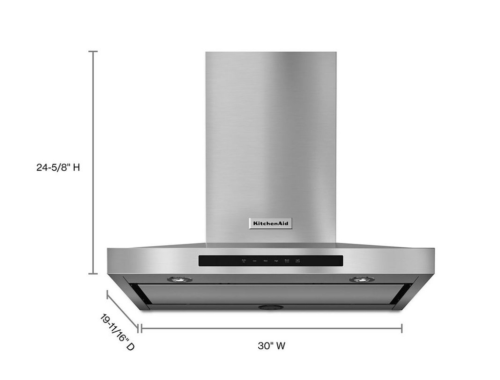 KitchenAid-KVWB600DSS-dimension view