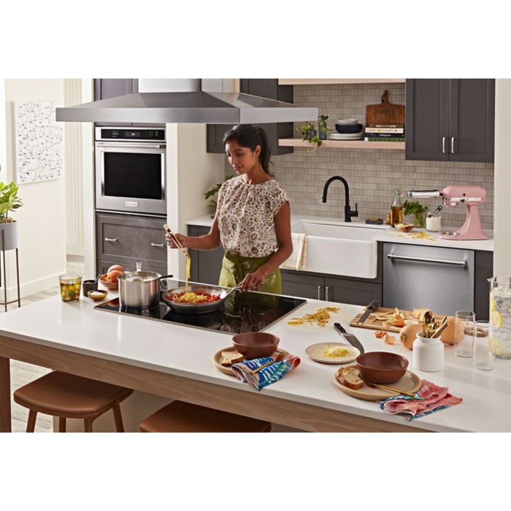 KitchenAid-KCIG550JSS-glass induction cooktop