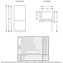 GDE21EGKWW dimensions