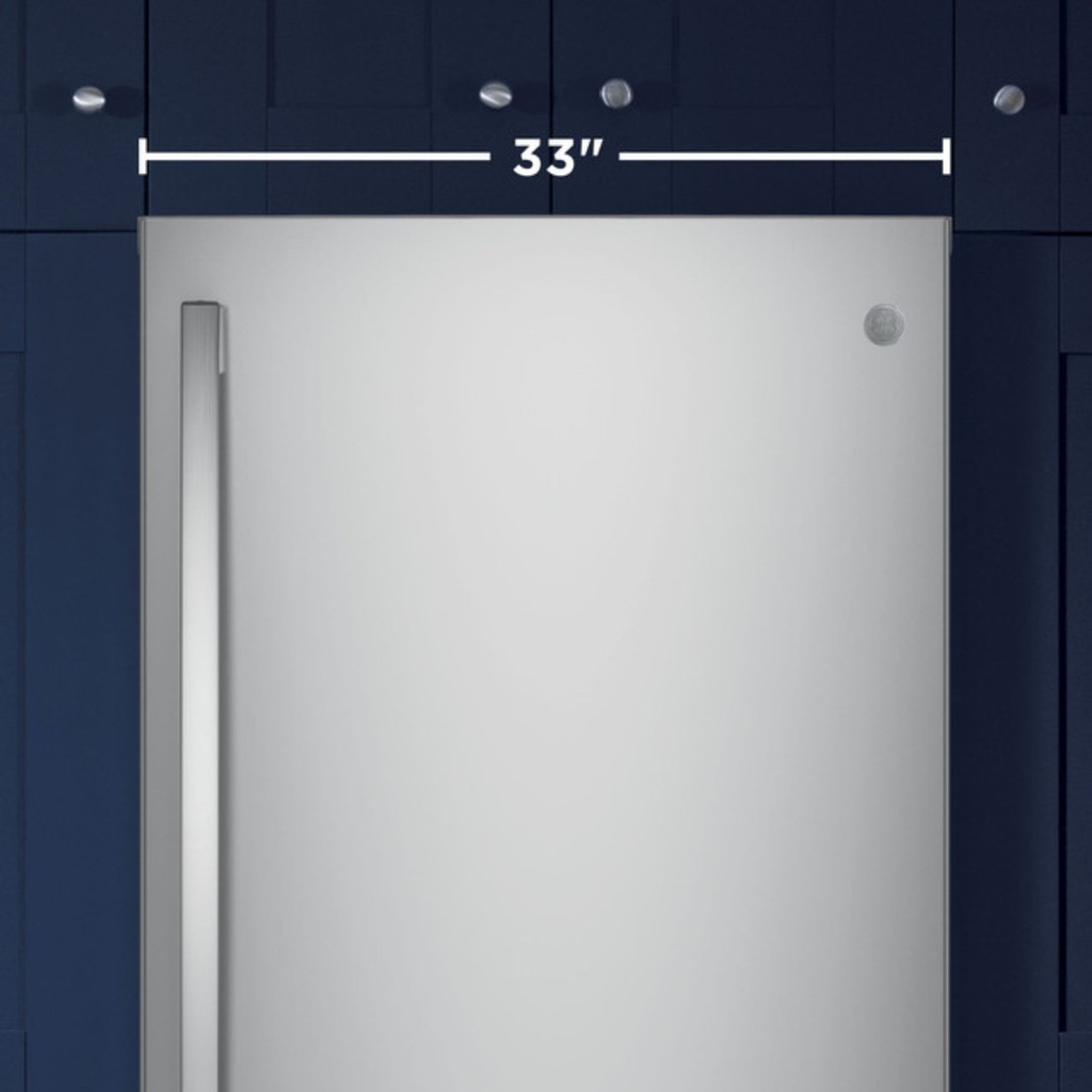 GDE25EYKFS 33" width