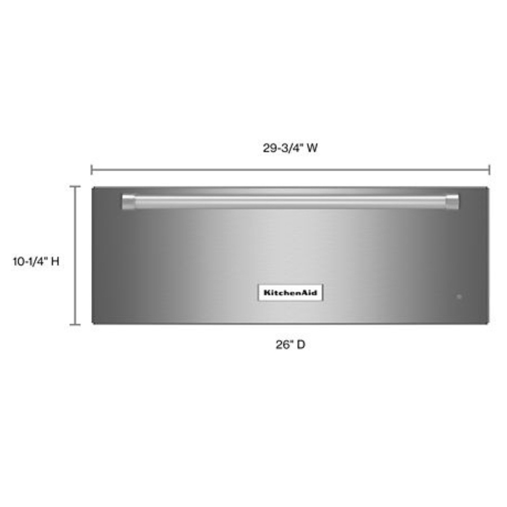 KitchenAid-KOWT100ESS-Dimension View
