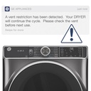 GFD65GSPVDS vent sensor