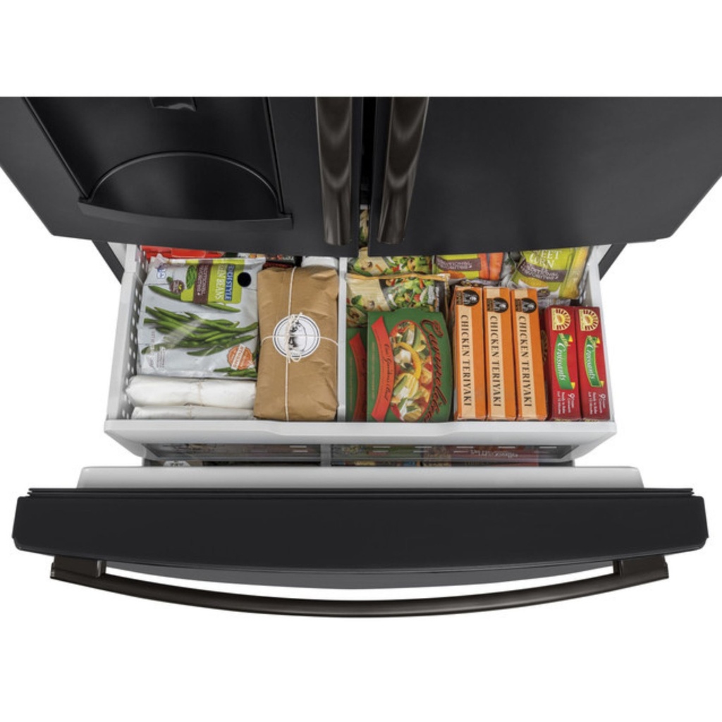 GFE28GELDS freezer capacity view