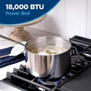 GE-GGS600AVFS-18,000 BTU Power Boil Burner