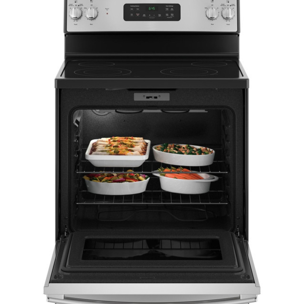 GE-JB645RKSS-Electric Range with Open Oven