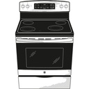 GE-JB645RKSS-Diagram of Electric range