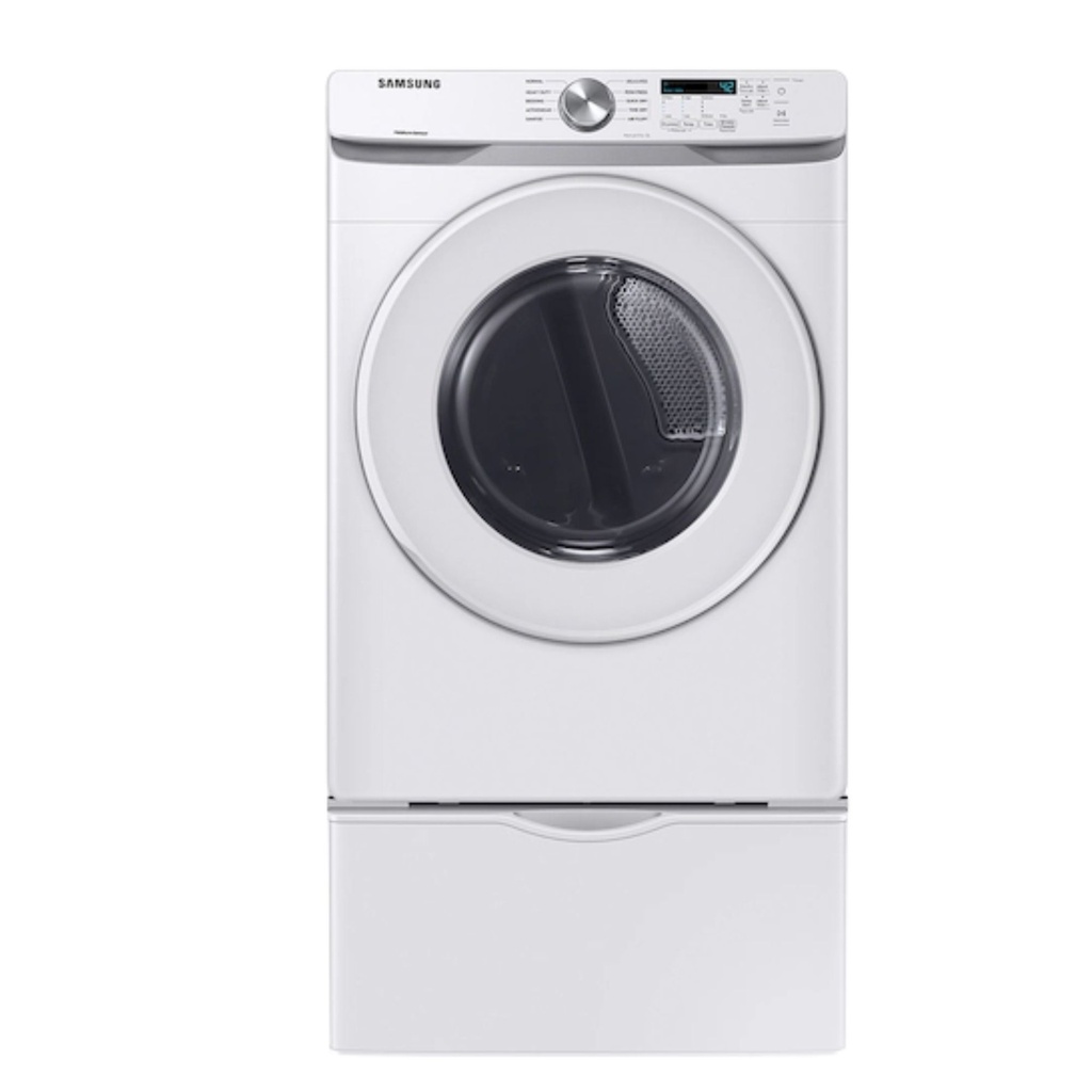 Samsung-DVE45T6000W-front view with drawer