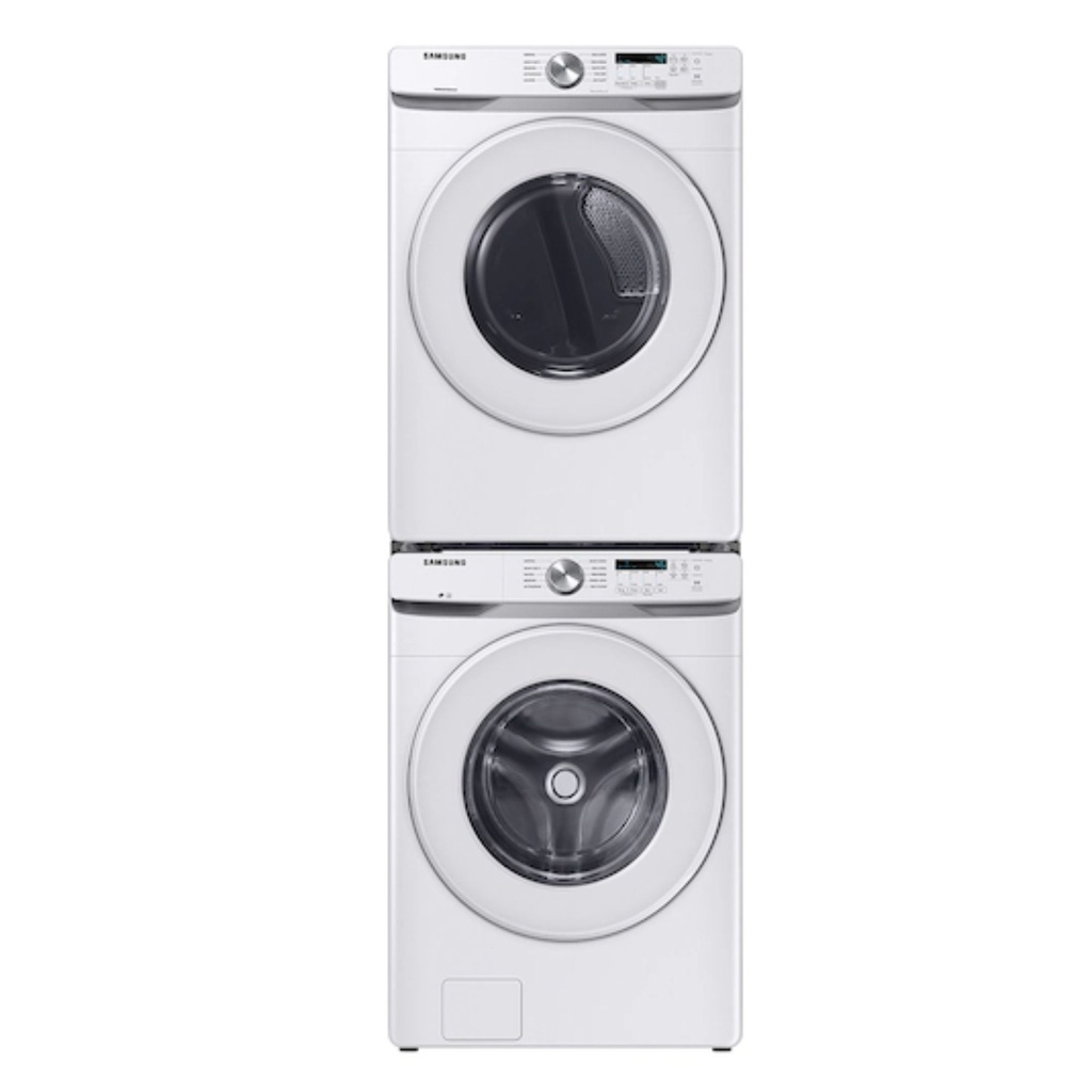 Samsung-DVE45T6000W-matching washer front view