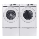 Samsung-DVE45T6000W-horizontal matching washer view