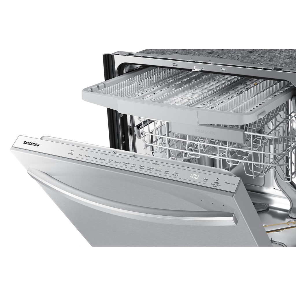Samsung-DW80B6061US-tray out view