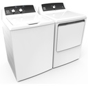 VTD52EASRWB-right angle view of washer and dryer