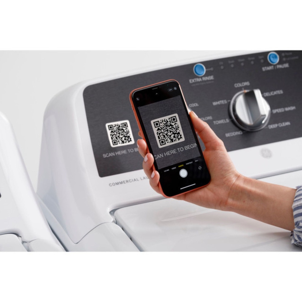 VTD52EASRWB-smart washer QR scan