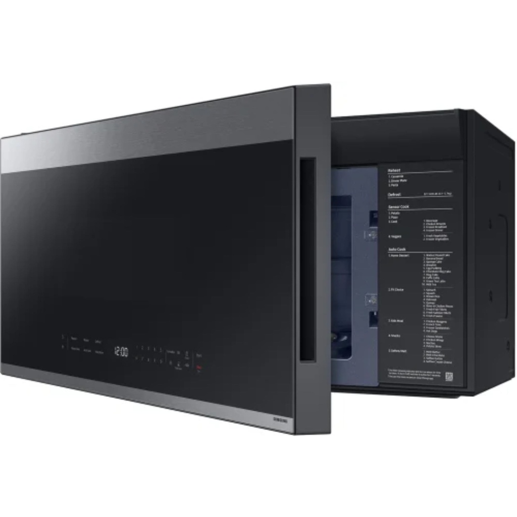 Samsung-ME21DG6500SR-partially open view