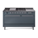 ILVE UP60FSWM Professional Plus II 60 inch Dual Fuel Range 